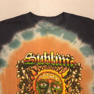 Sublime Band Short Sleeve Crew Neck Graphic T Shirt Mens Size Medium M Black
